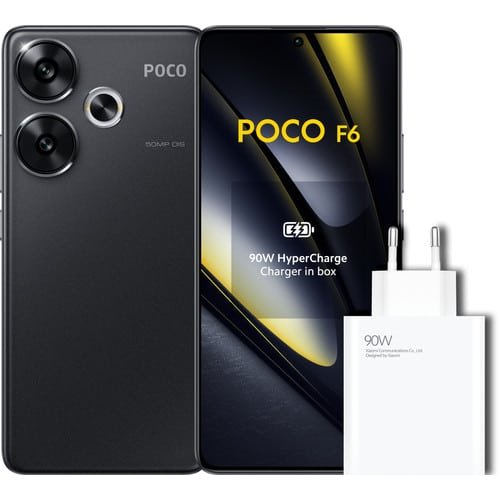 POCO F6 — 512 Go — Noir — 5G
