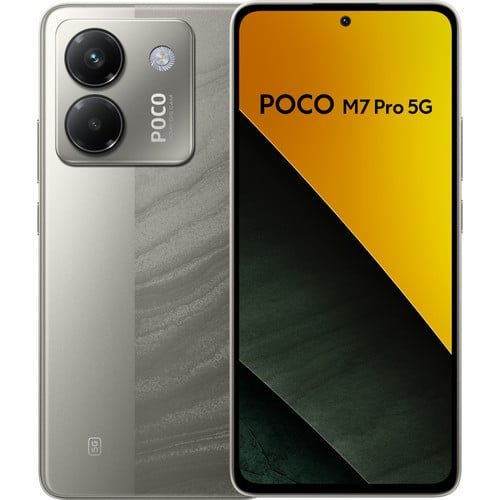 POCO M7 Pro 5G — 256 Go — Argent