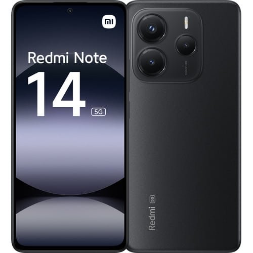 Redmi Note 14 5G — 256 Go, Noir