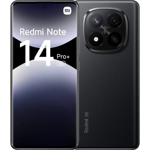 Redmi Note 14 Pro+ 5G — 256 Go, noir