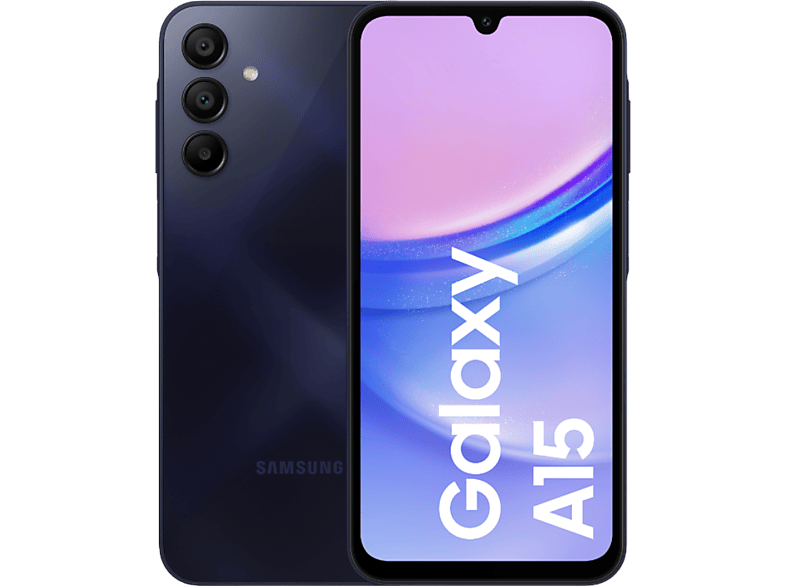 SAMSUNG Galaxy A15 — 128 Go (Noir, Bleu) | MediaMarkt