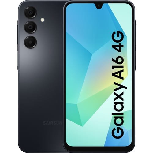 Samsung Galaxy A16 — 128 Go — Noir — 4G