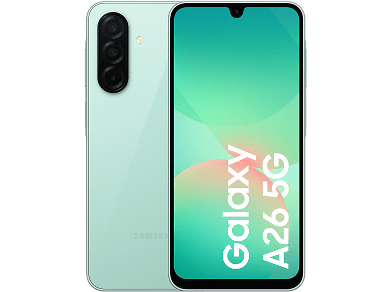 Samsung Galaxy A26 5G — 128 Go — coloris Mint