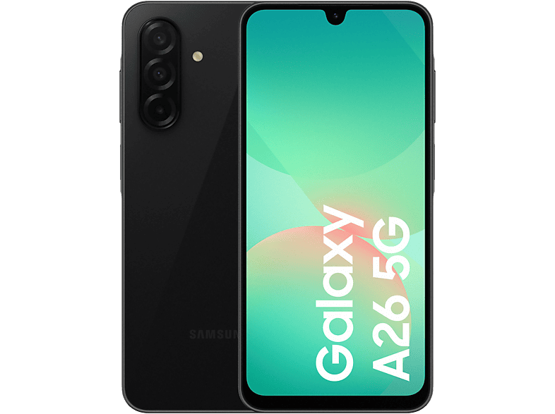 SAMSUNG Galaxy A26 5G — 128 Go — Noir