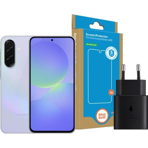 Samsung Galaxy A26 5G 256 Go — Noir + pack d'accessoires de base