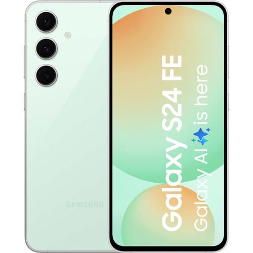 Samsung Galaxy S24 FE 5G — 128 Go, Vert
