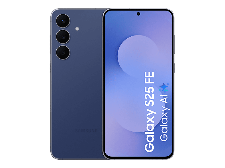 Samsung Galaxy S25 FE — 128 Go, 5G, bleu marine