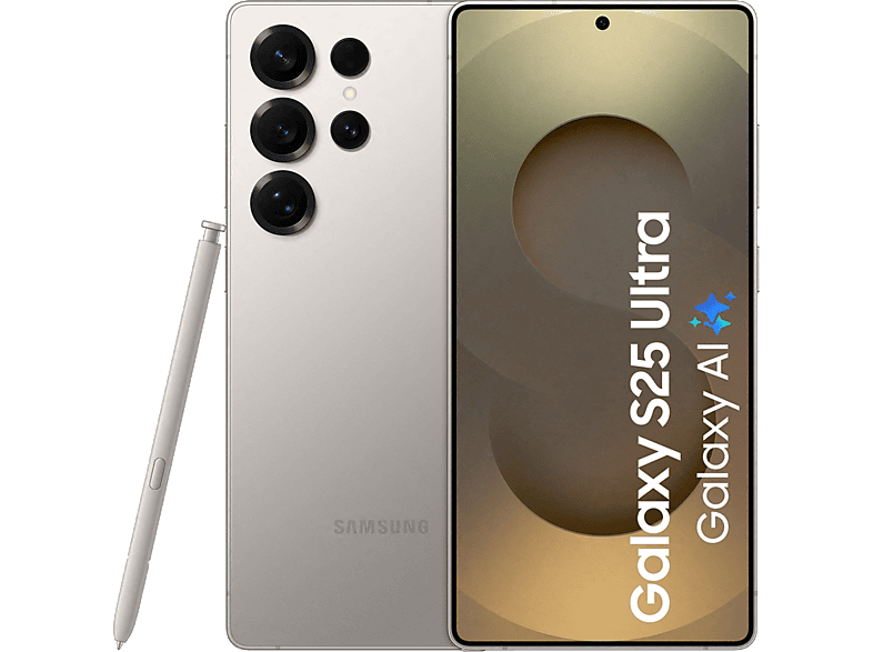 Samsung Galaxy S25 Ultra 5G — 256 Go — Gris titane
