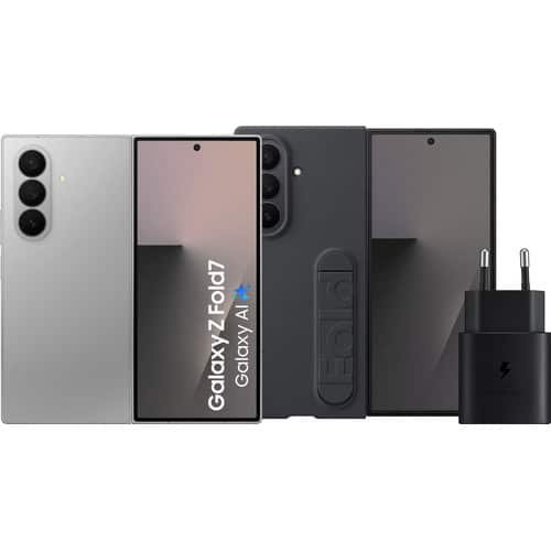 Samsung Galaxy Z Fold7 512 Go Argent 5G — Pack d'accessoires inclus
