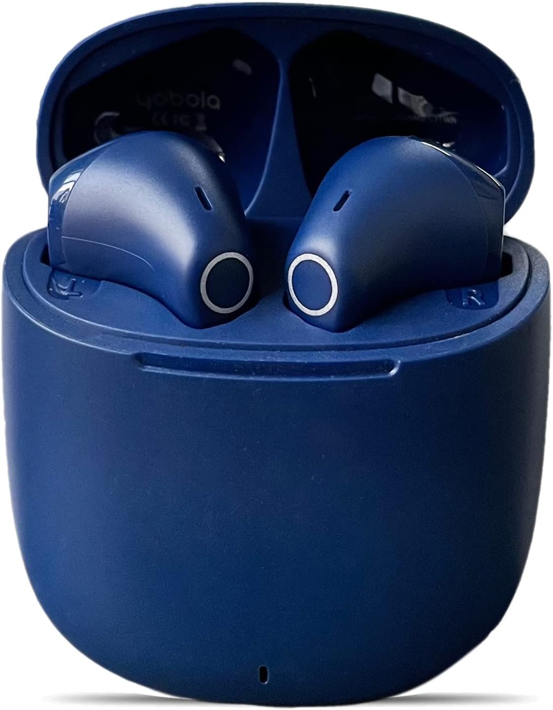 yobola Wireless Bluetooth Headphones, HiFi Stereo, IPX5 Waterproof, Touch Control, Bluetooth 5.1 Headphones, Built-in Microphone, USB-C Charging with Sports/Fitness